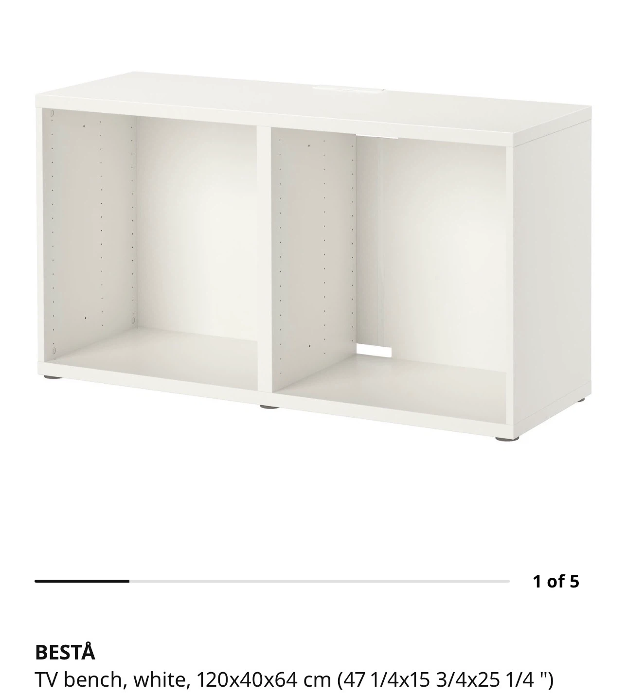 ikea Besta Storage/TV bench - photo 2