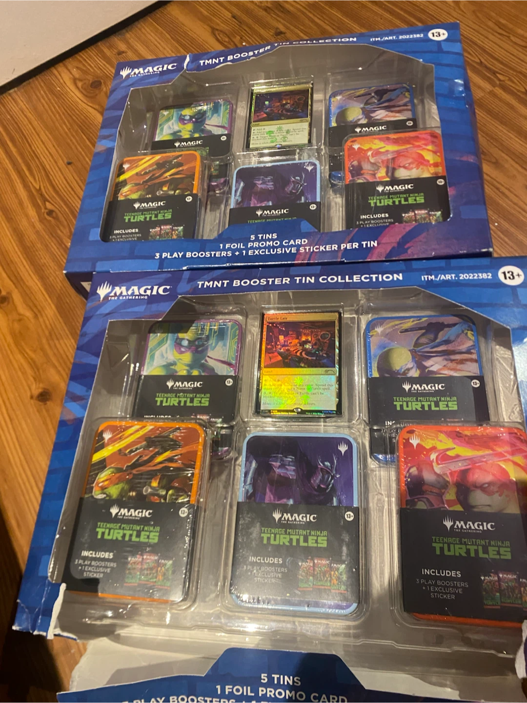 Magic The Gathering TMNT Booster Tin Collection