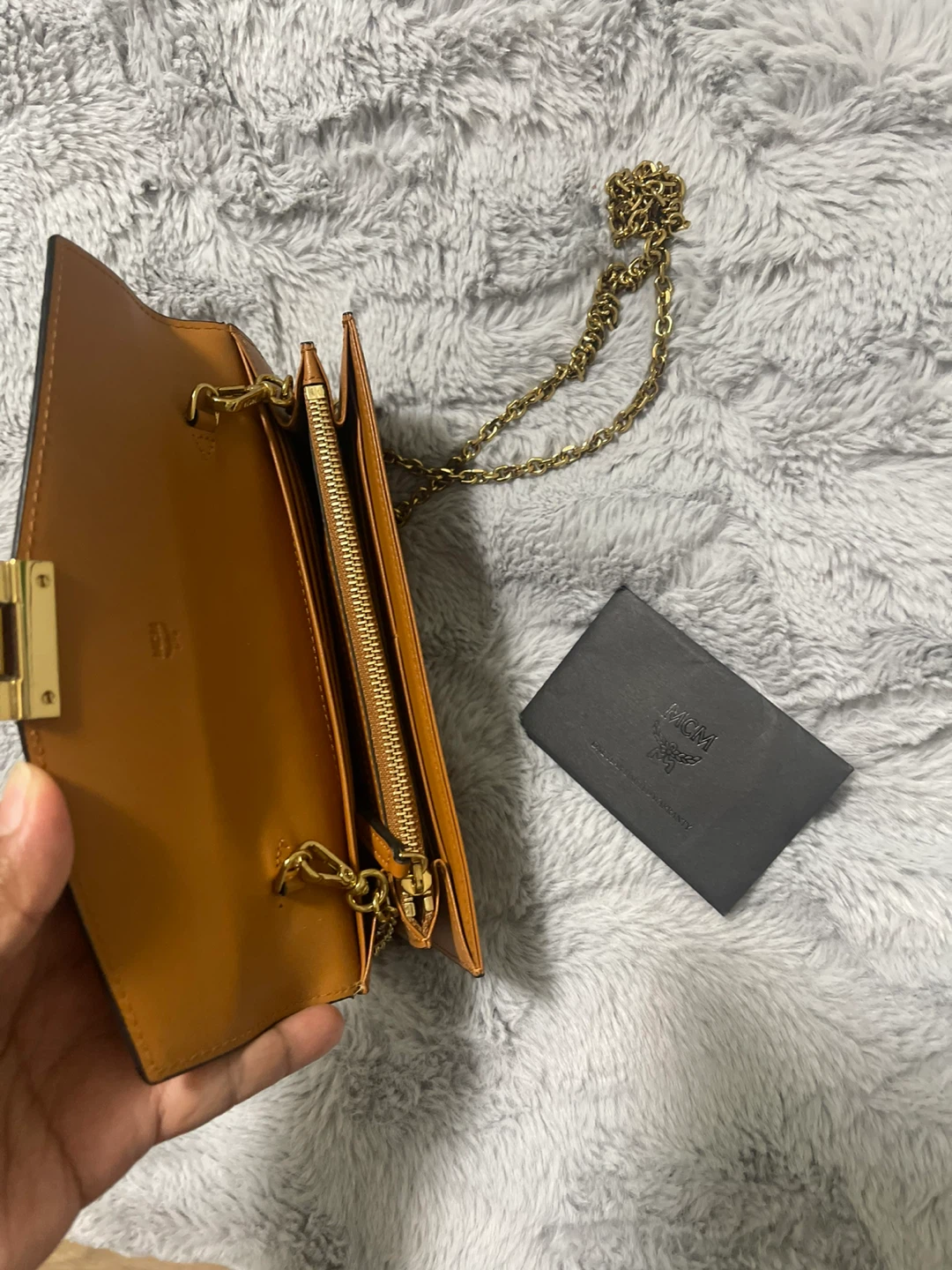 MCM Visetos Chain Wallet - photo 3