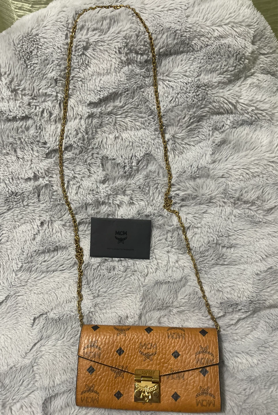 MCM Visetos Chain Wallet - photo 2