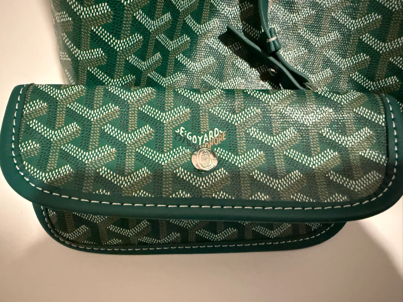 Green tote bag - photo 2