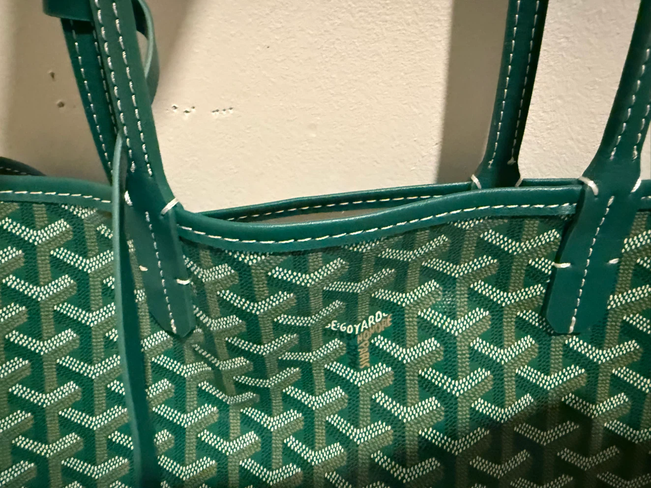 Green tote bag - photo 3