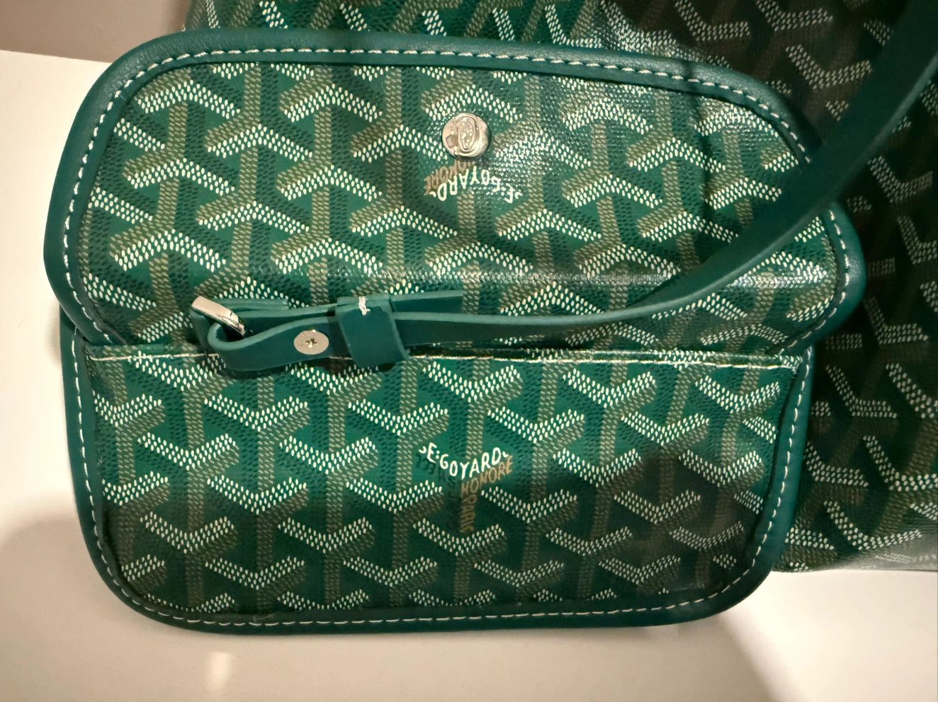 Green tote bag - photo 4