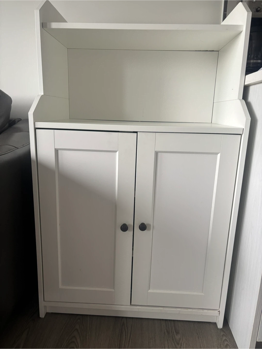 White Hutch Cabinet
