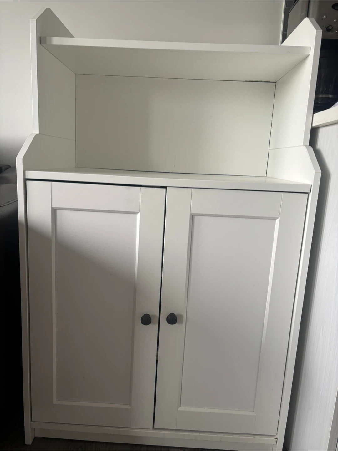 White Hutch Cabinet - photo 2