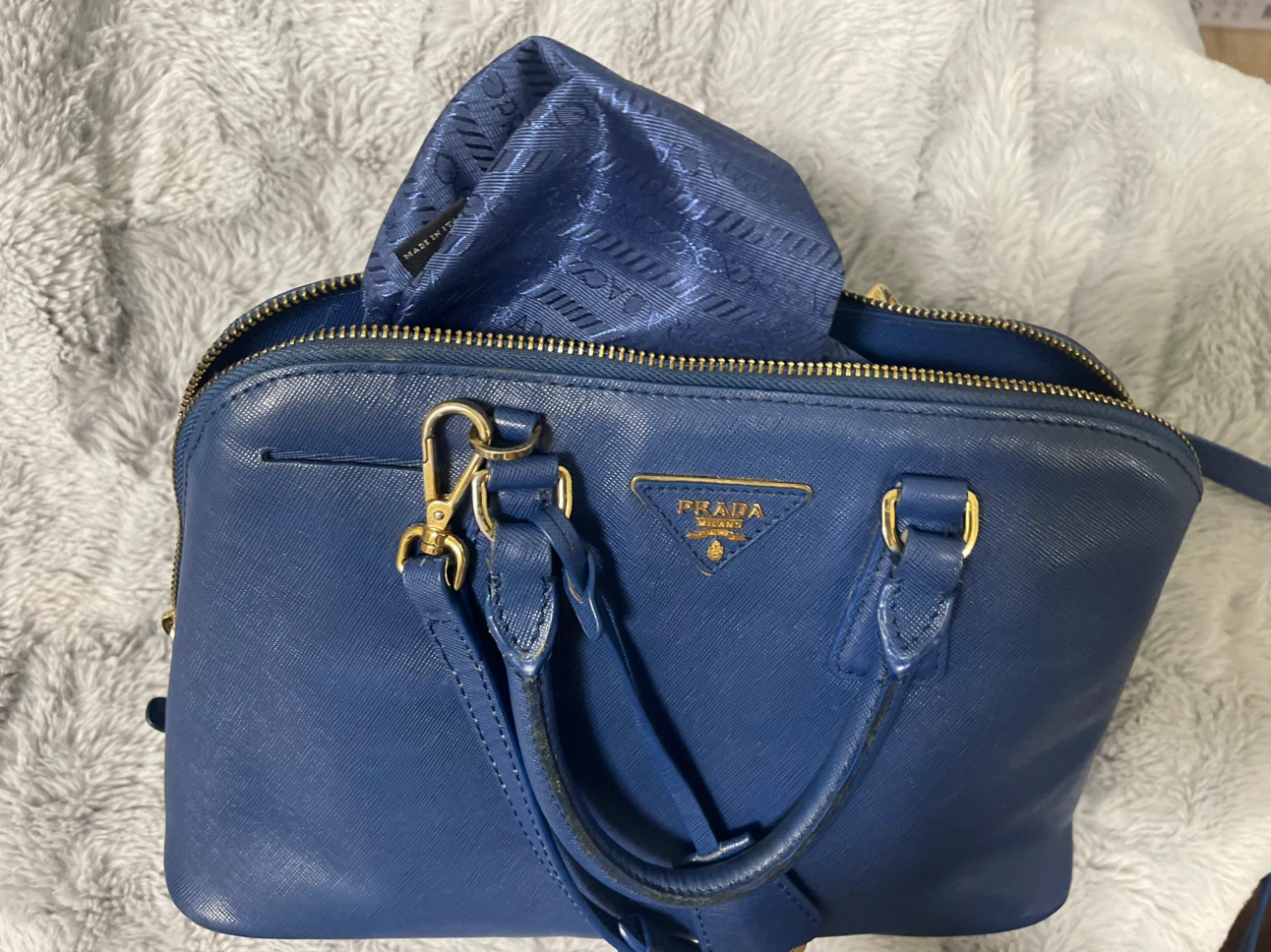 Prada Saffiano Leather Handbag - photo 4