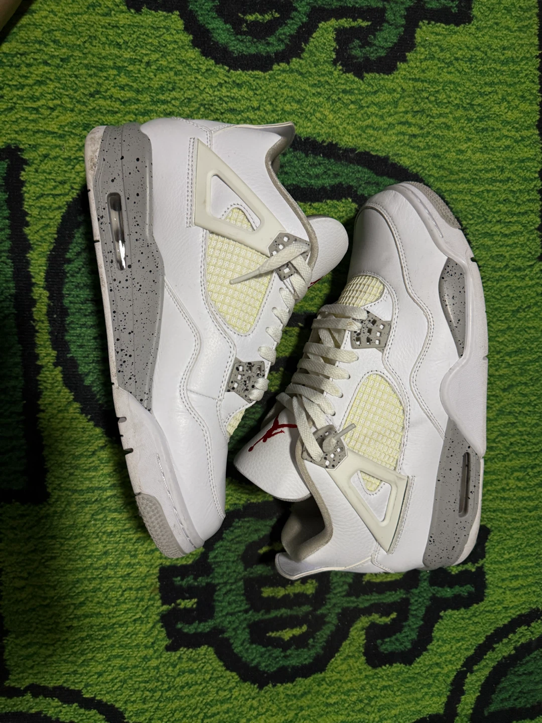 Nike Air Jordan 4 White Oreo Size 10.5