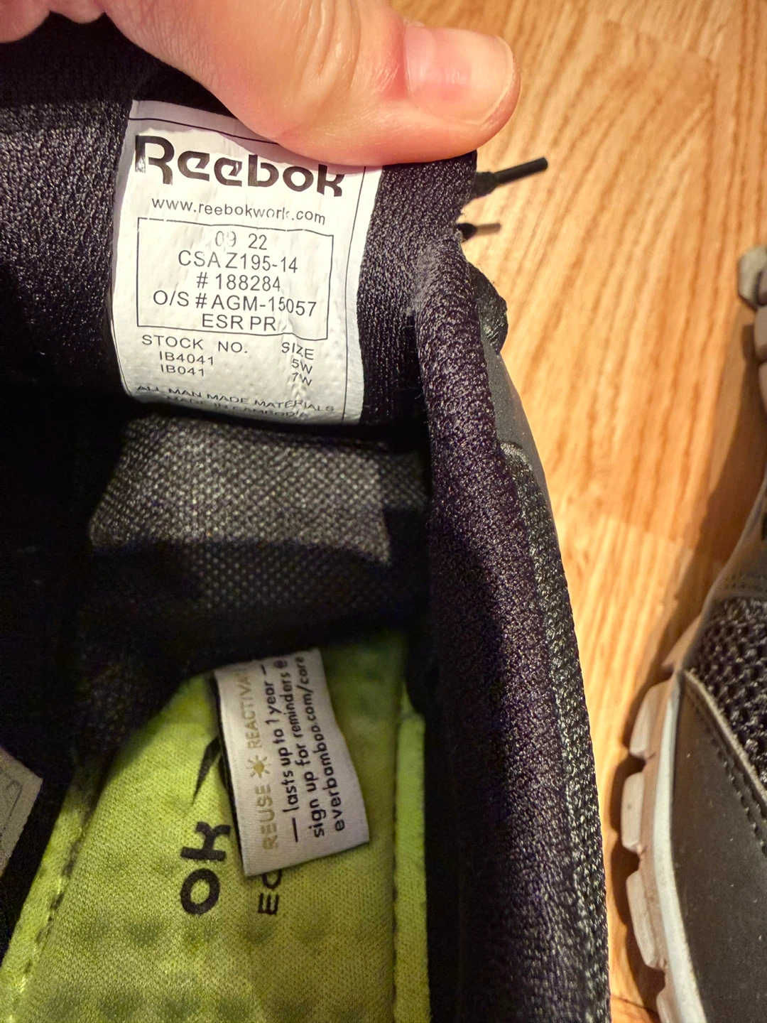 Reebok Metal Free Work Shoes - photo 3