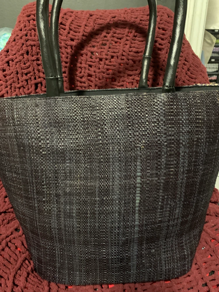 Onigo Raffia Tote Bag - photo 2