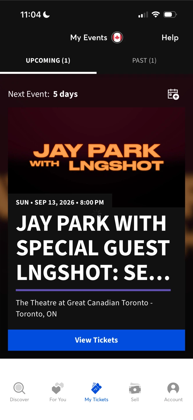 Jay Park with Lngshot Ticket - Sep 13 2026