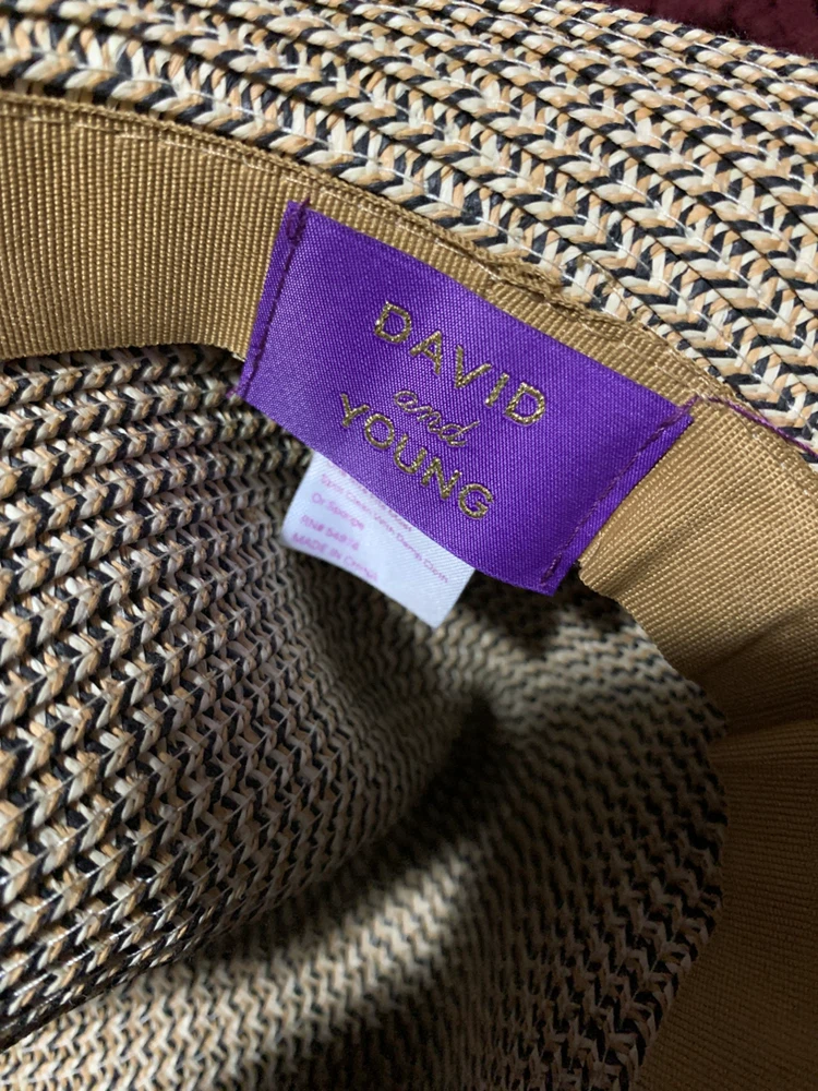 David and Young Straw Hat - photo 2