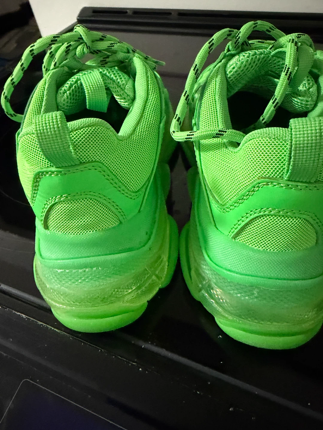 Balenciaga Triple S Sneakers Neon Green - photo 2