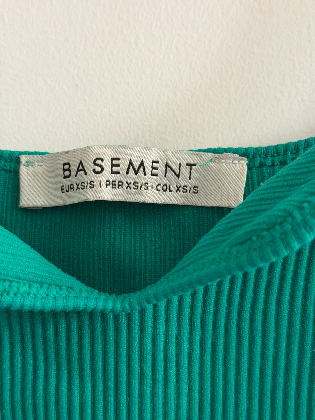 Green Ribbed Tank Top - photo 3