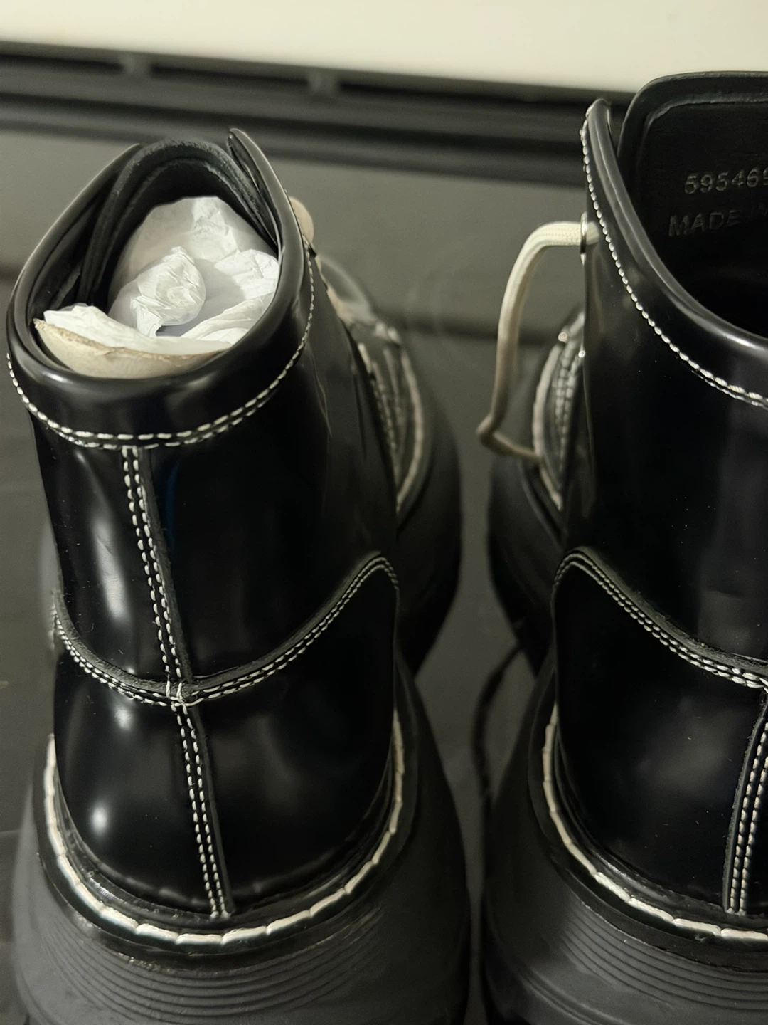 Alexander McQueen Black Boots - photo 3