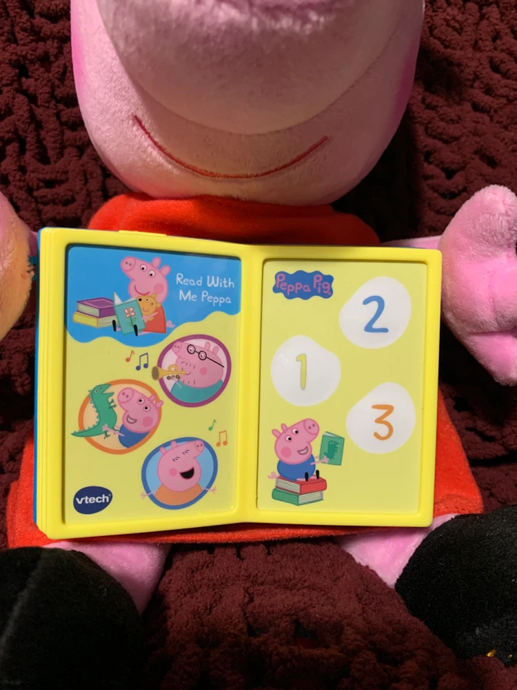 VTech Peppa Pig Read With Me Plush - photo 2