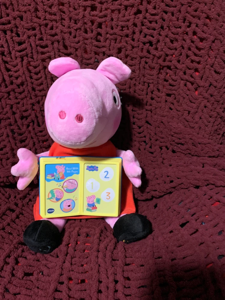 VTech Peppa Pig Read With Me Plush - photo 3