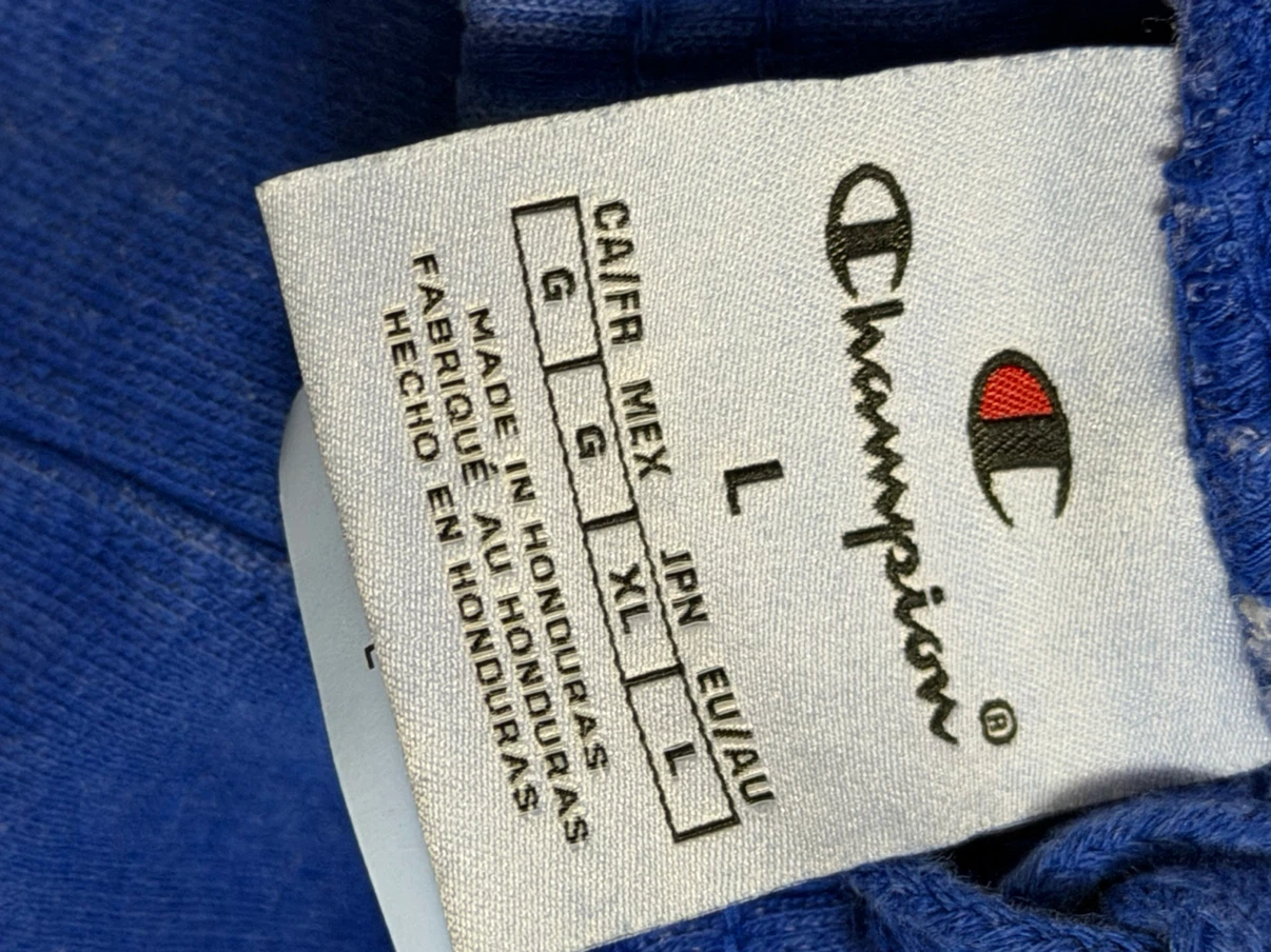 Champion Blue Sweatpants Size Large - photo 4