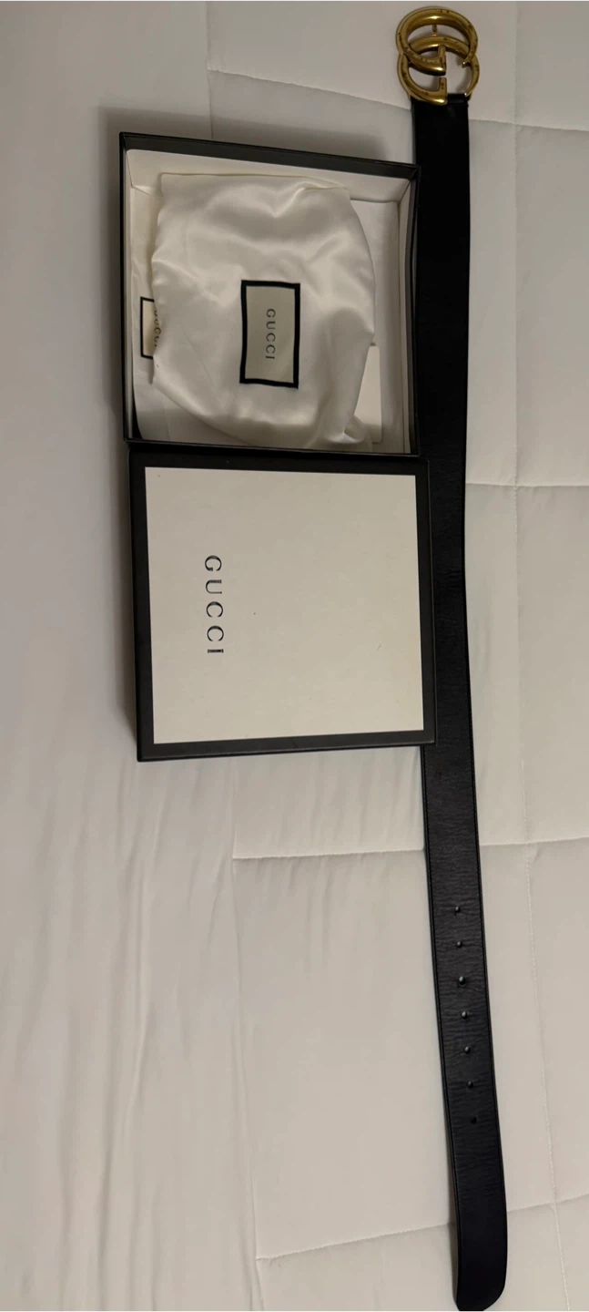 Gucci GG Marmont Leather Belt - photo 5