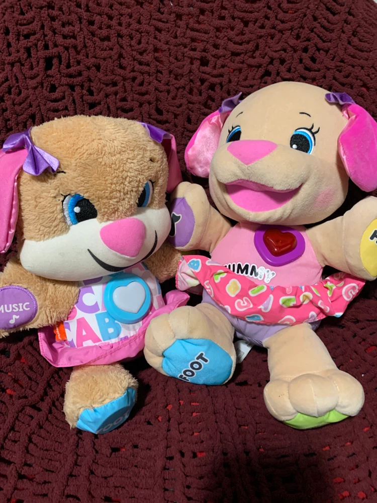 Fisher-Price Laugh & Learn Sis plush toys