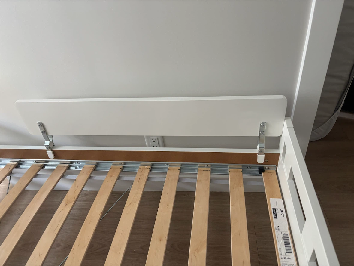 IKEA Children's Bed Frame with Guard Rail - photo 3