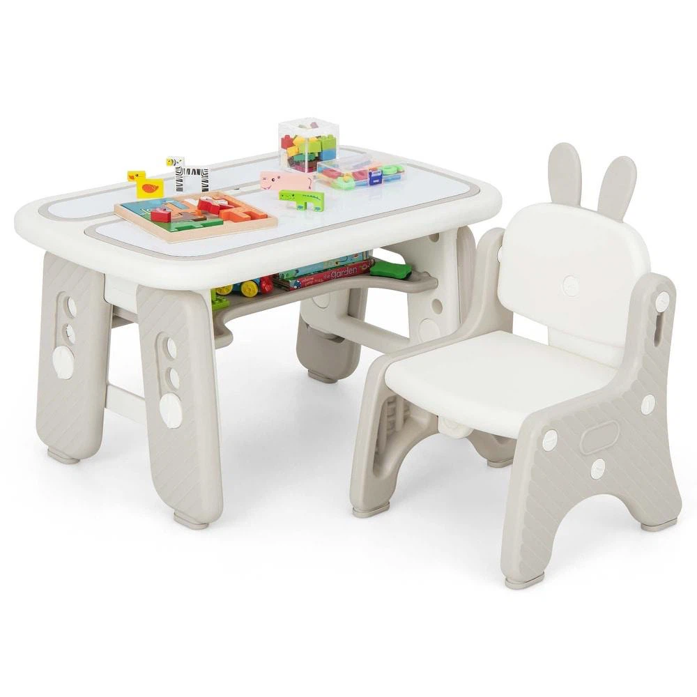 Kids Activity Table and Chair Set