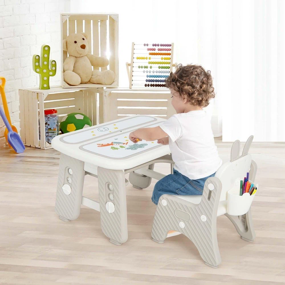 Kids Activity Table and Chair Set - photo 2