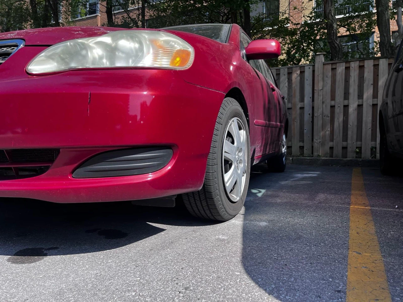 Red Toyota Corolla LE Sedan 2008 - photo 2