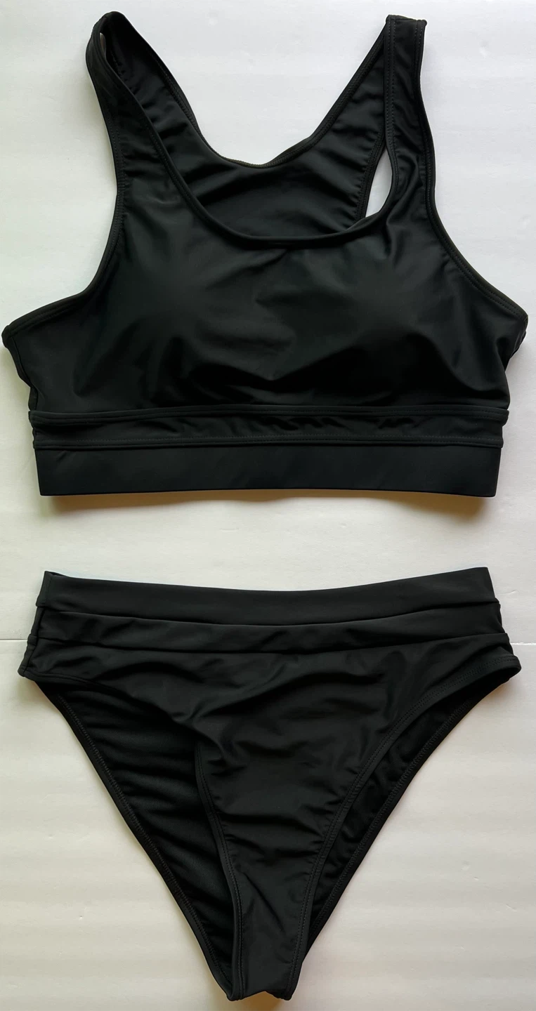 Black Two-Piece Swimsuit - photo 4