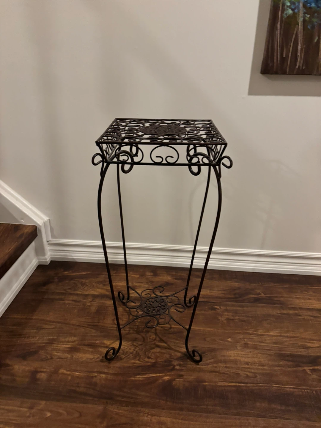 Wrought Iron Plant Stand