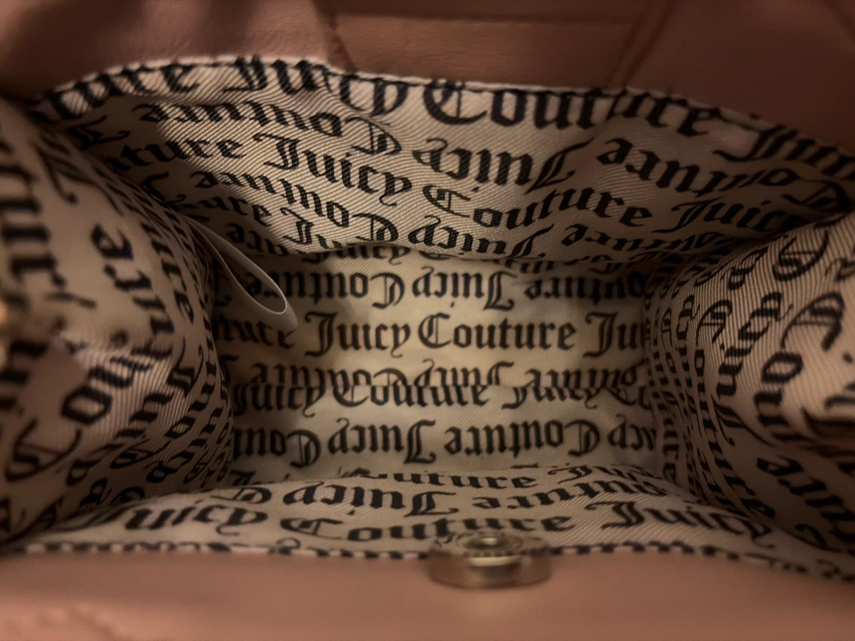 Juicy Couture Pink Velour Tote Bag - photo 3