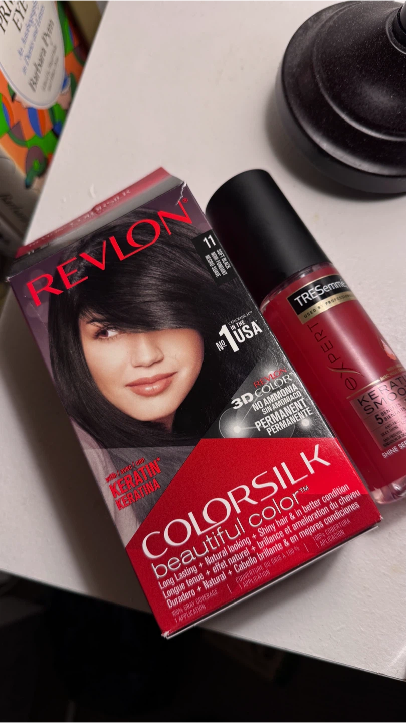 Revlon Colorsilk Hair Color - Soft Black 11
