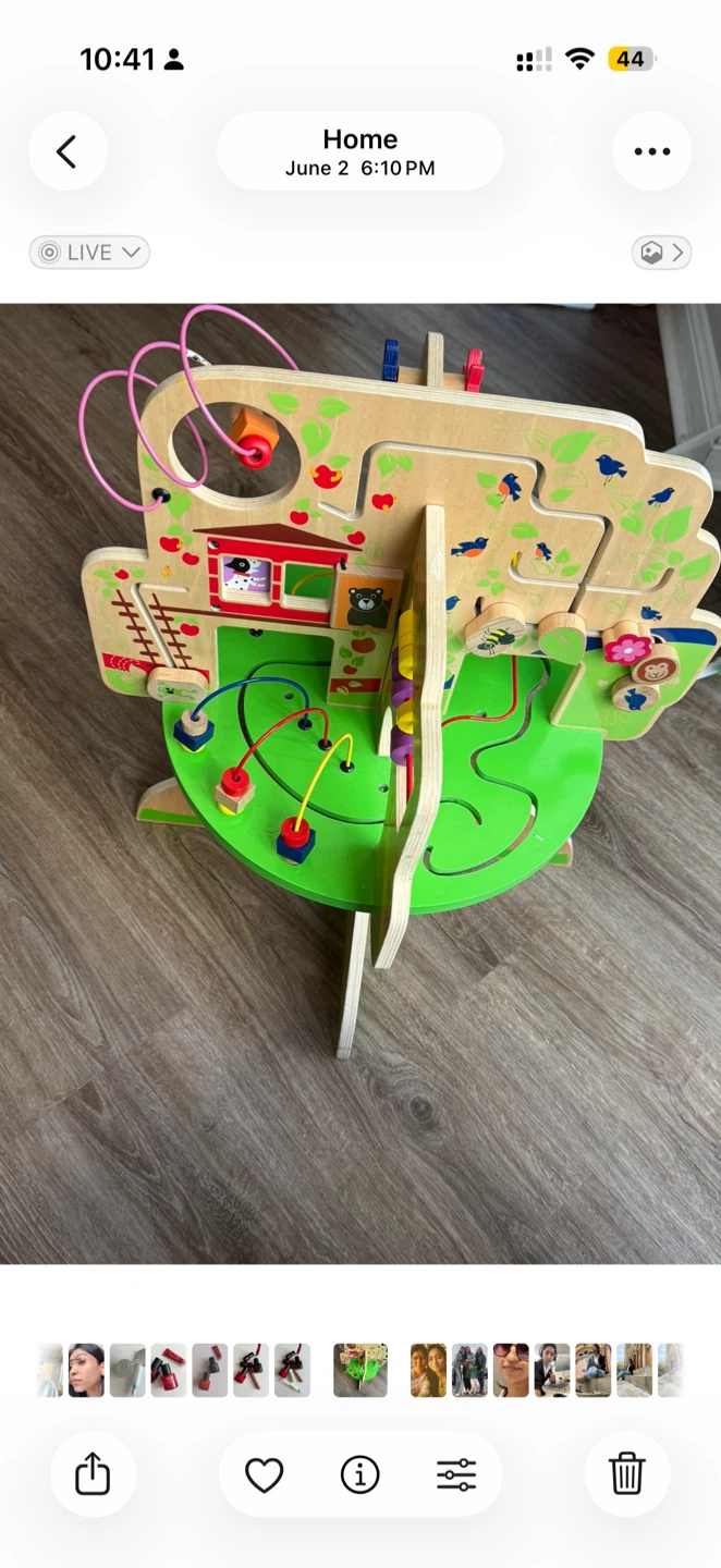 B. Toys Wooden Activity Cube