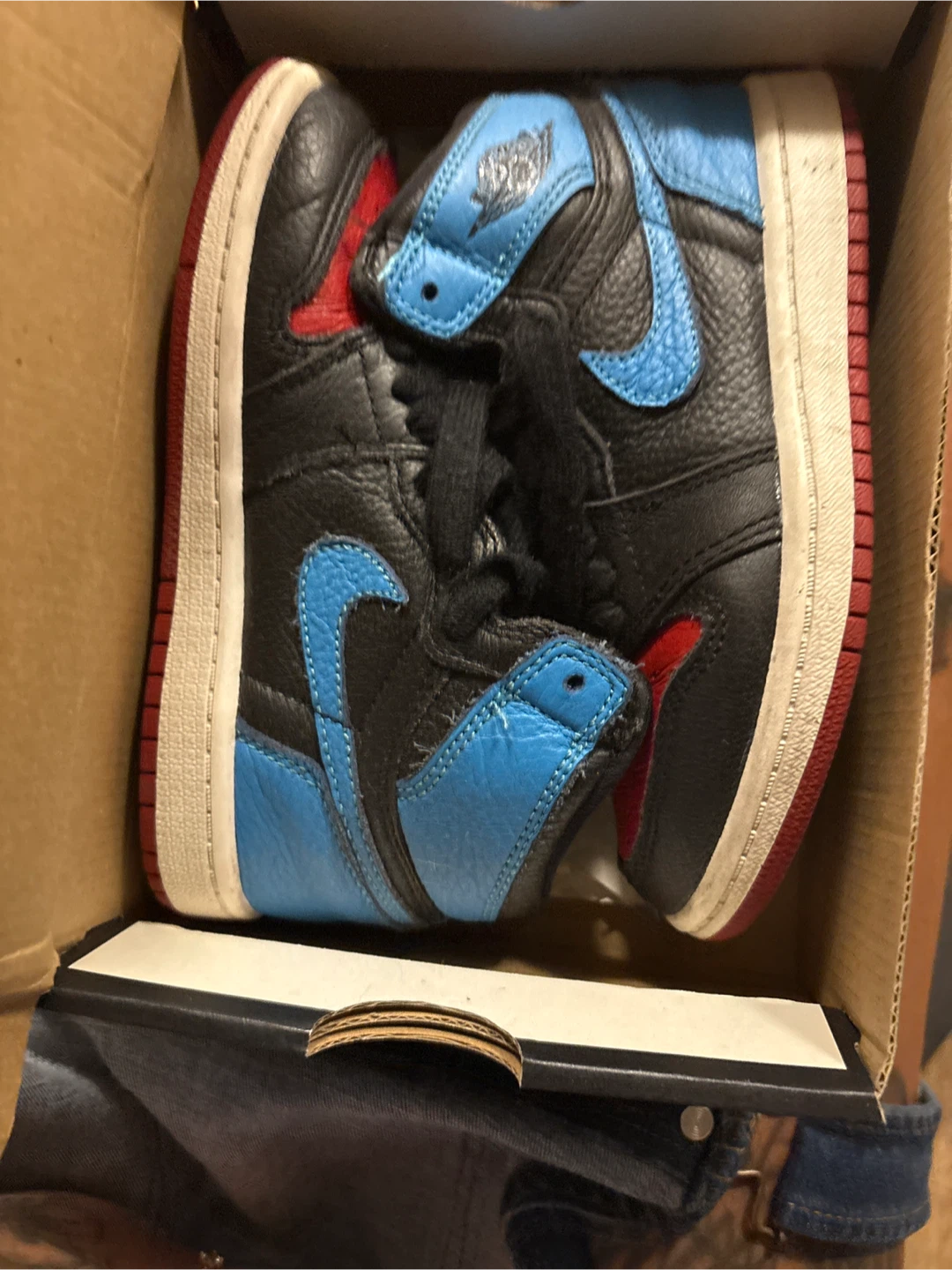 Jordan 1 Mid PS Black Starfish White - photo 2