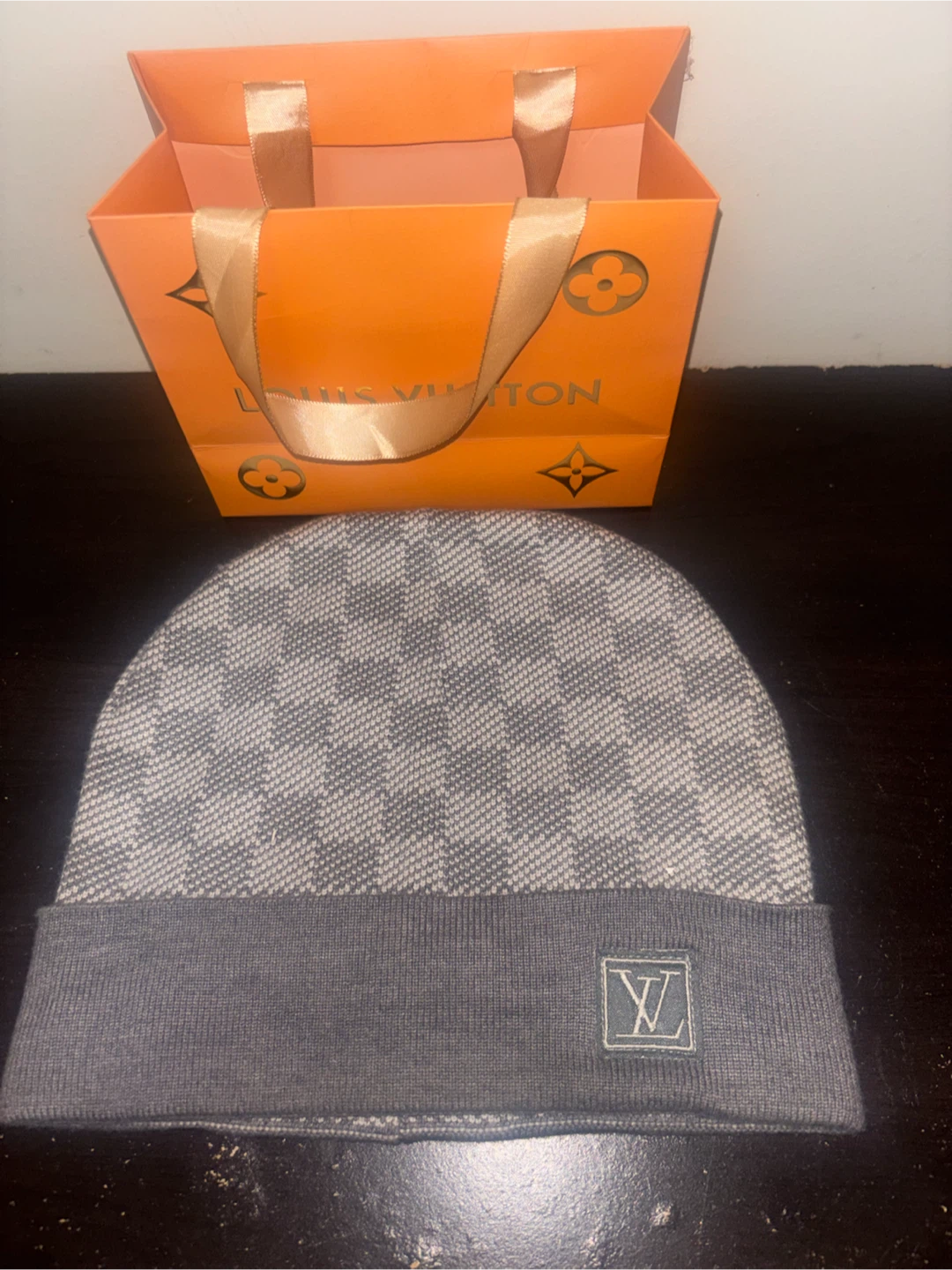 PLEASE CONTACT* Louis Vuitton Damier Beanie - photo 2