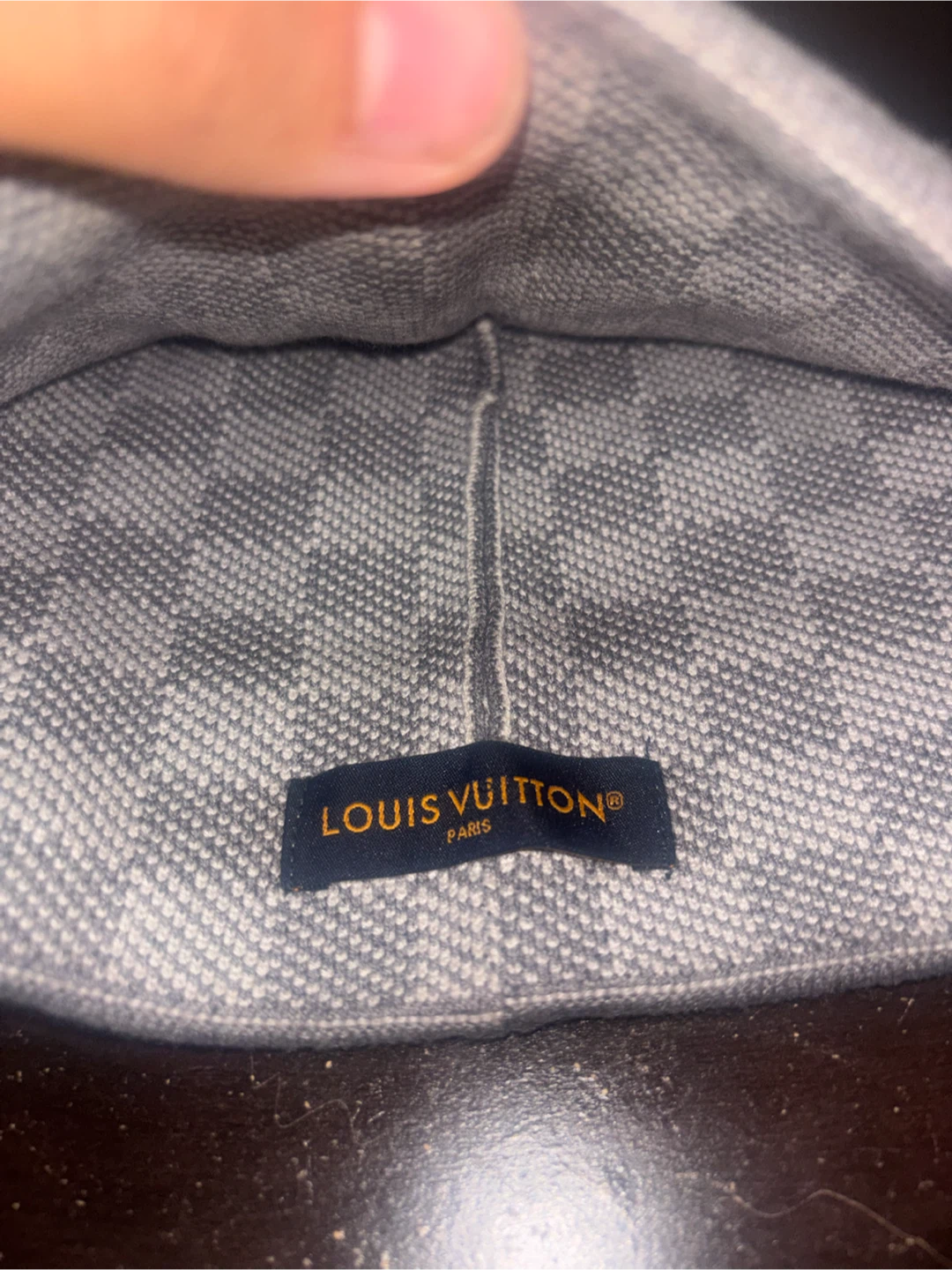 PLEASE CONTACT* Louis Vuitton Damier Beanie - photo 4