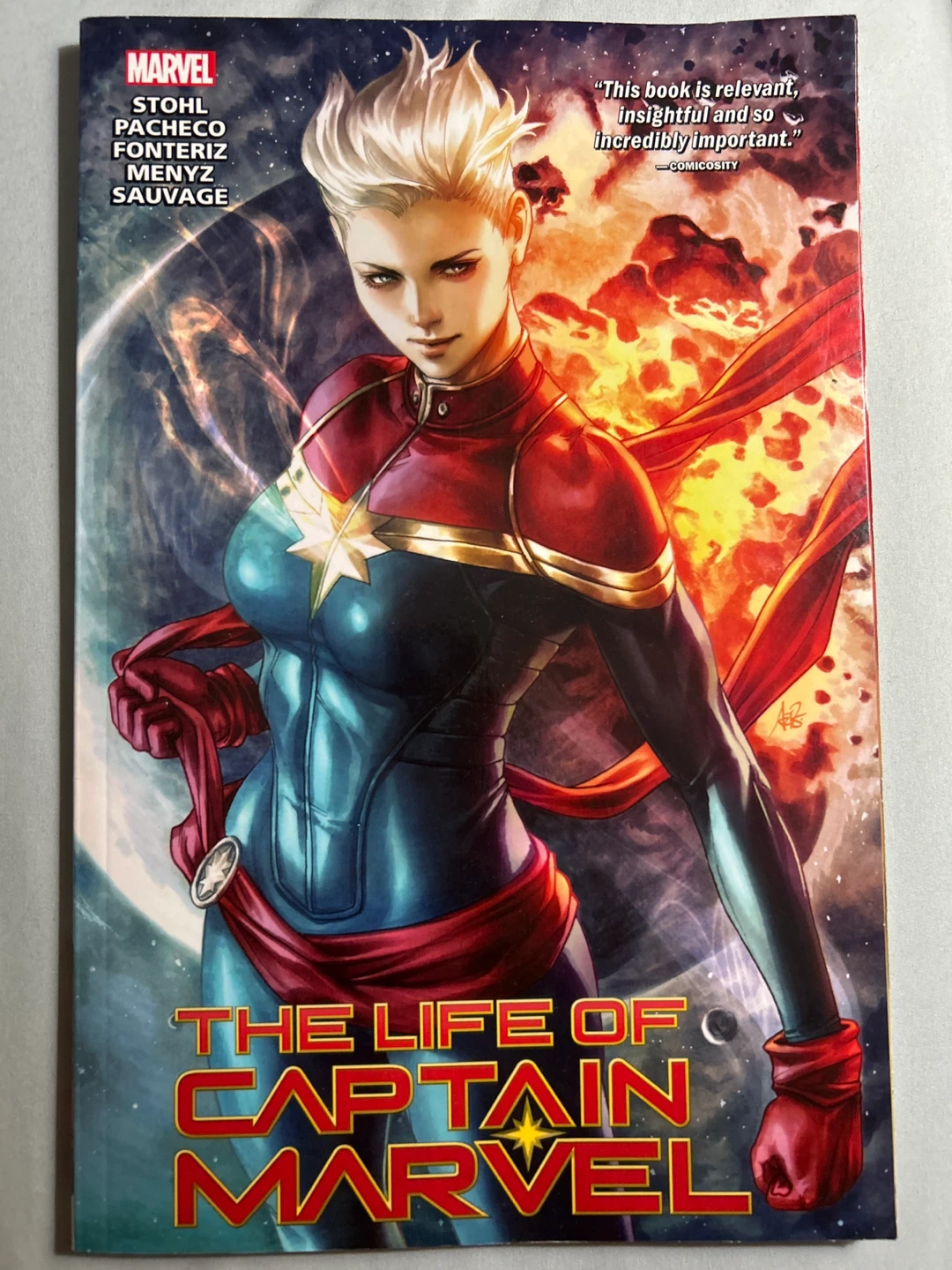The Life of Captain Marvel Graphic Novel