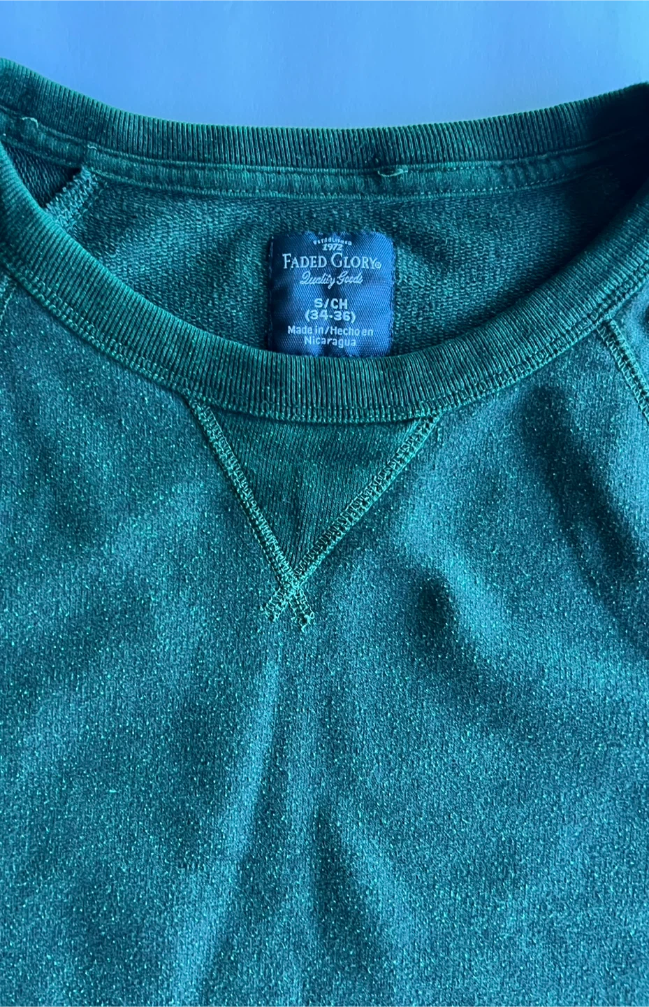 Faded Glory Green Sweatshirt - photo 2