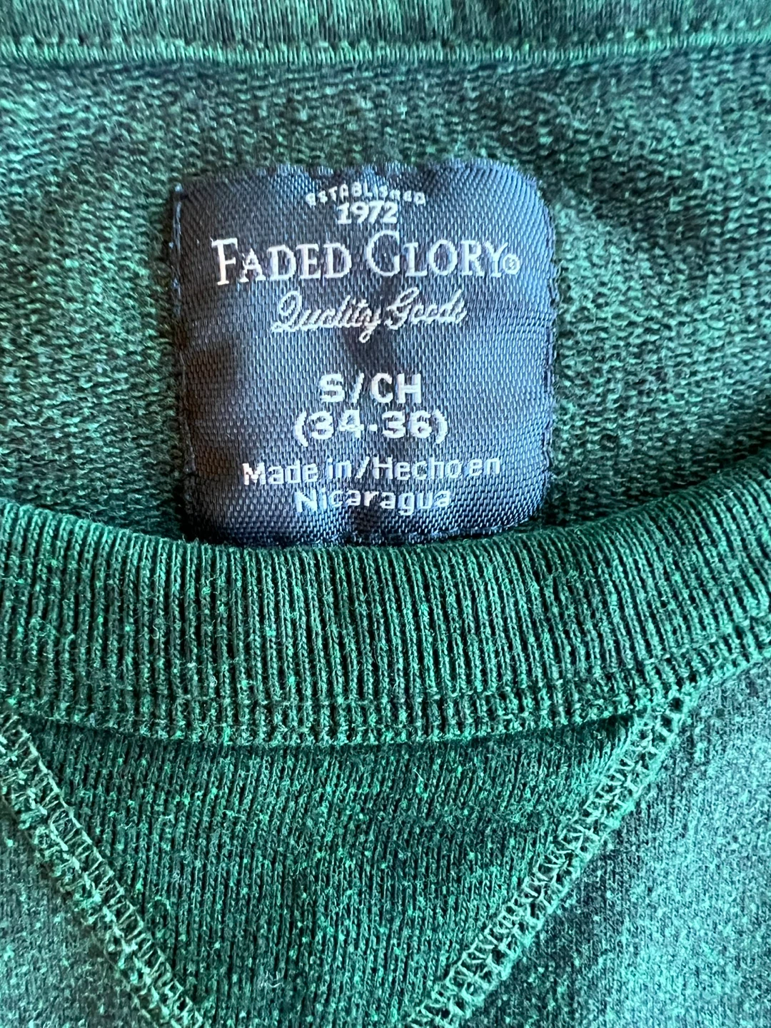 Faded Glory Green Sweatshirt - photo 4