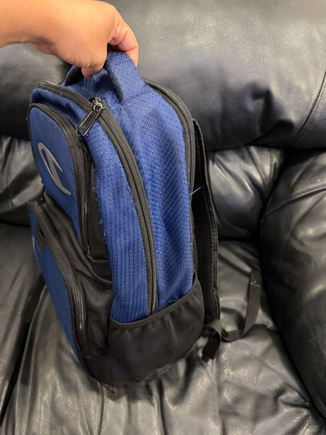 Champion Blue and Black Backpack - photo 3