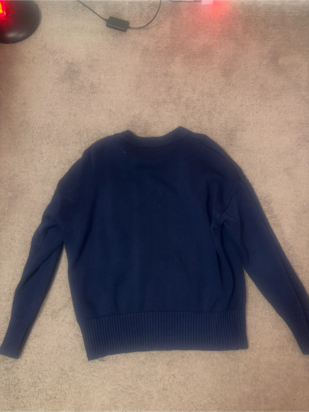 Ami Alexandre Mattiussi Navy Knit Sweater - photo 3