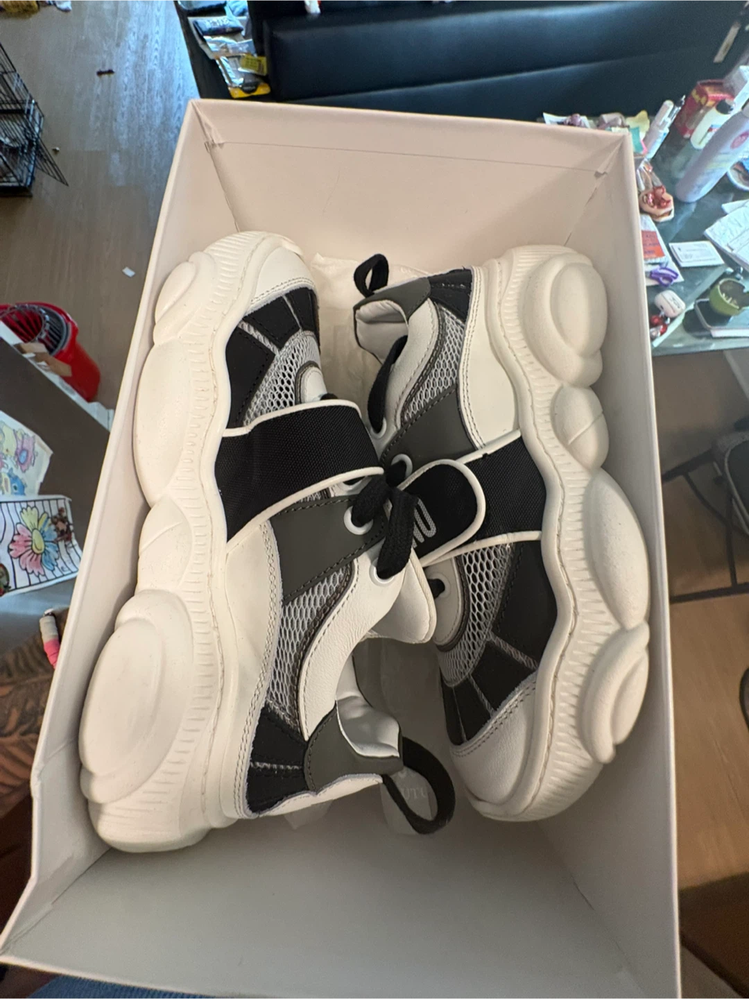 Moschino Kids Sneakers Size 32 - photo 2