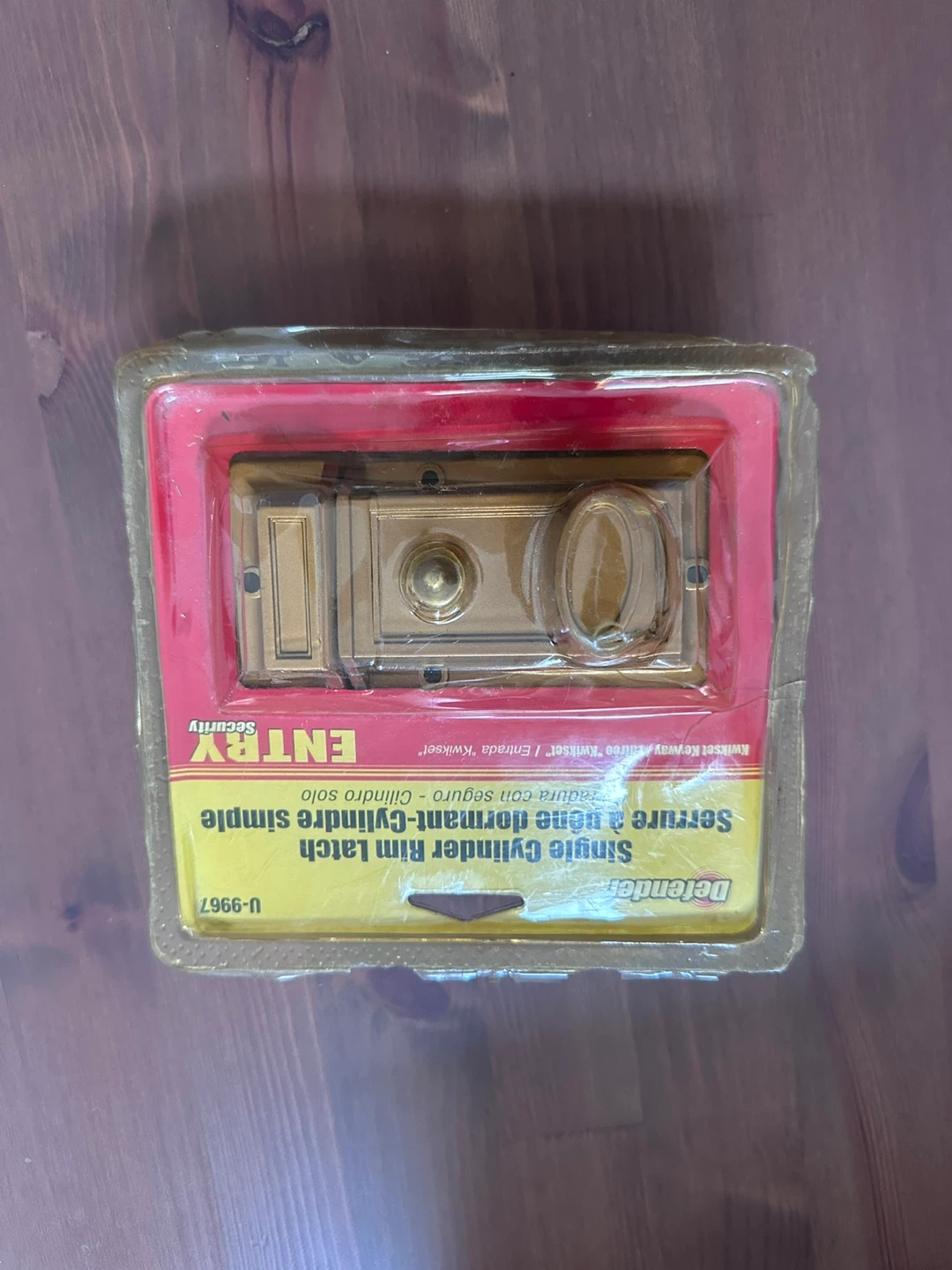2x Defender Single Cylinder Rim Latch Locks