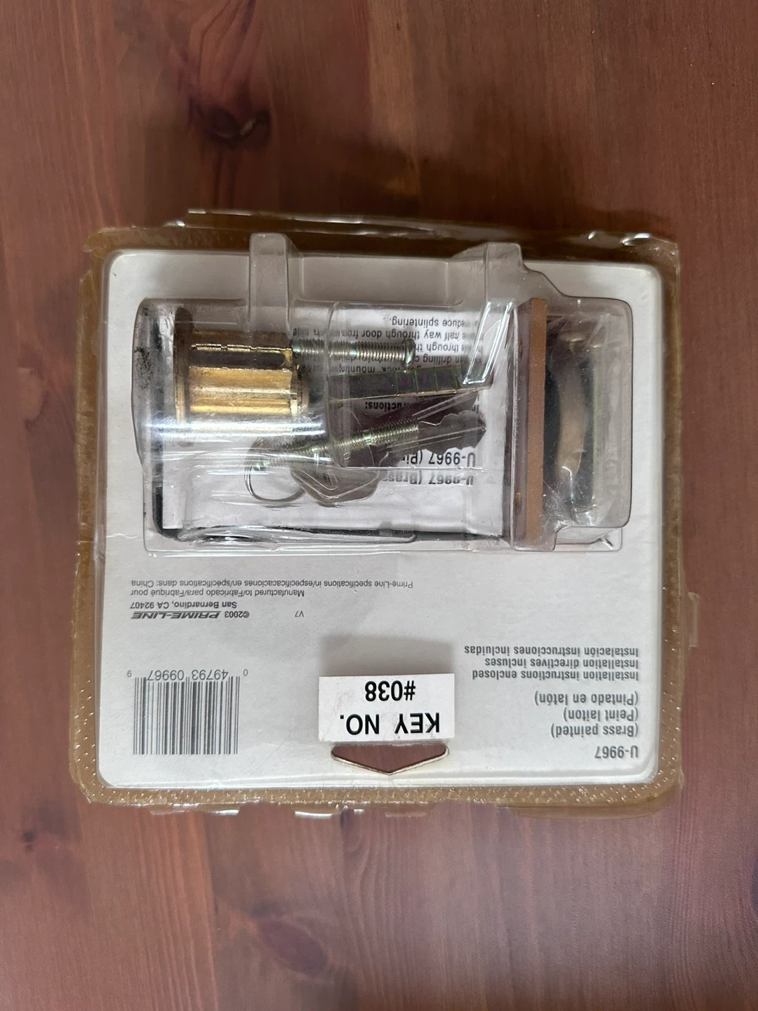 2x Defender Single Cylinder Rim Latch Locks - photo 4