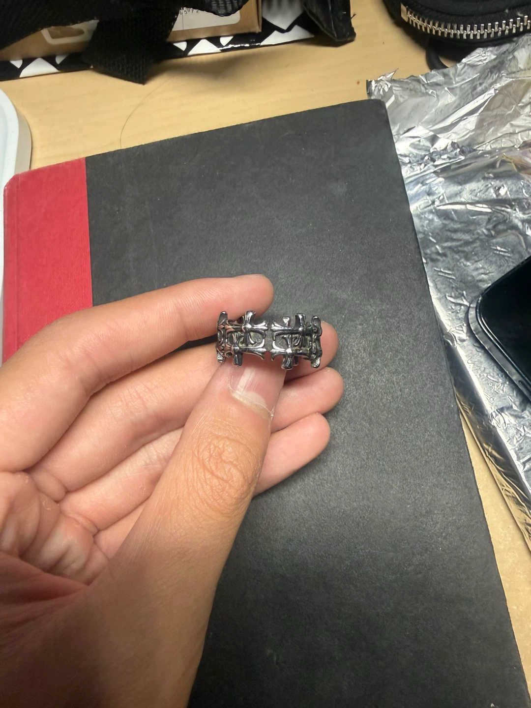 Chrome Hearts Crown Ring