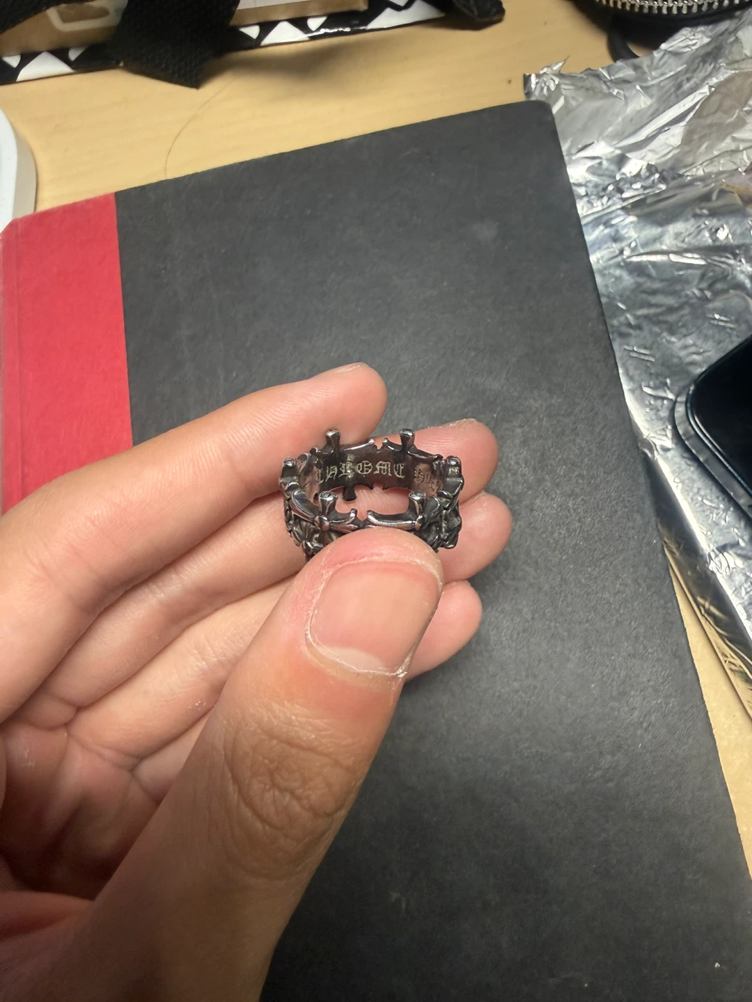 Chrome Hearts Crown Ring - photo 2