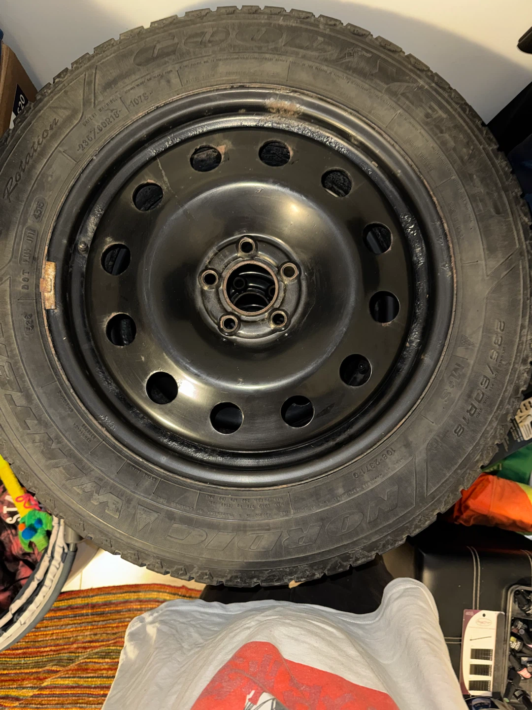 Set of 4 Goodyear Nordic Winter Tires 235/60R18 - photo 3