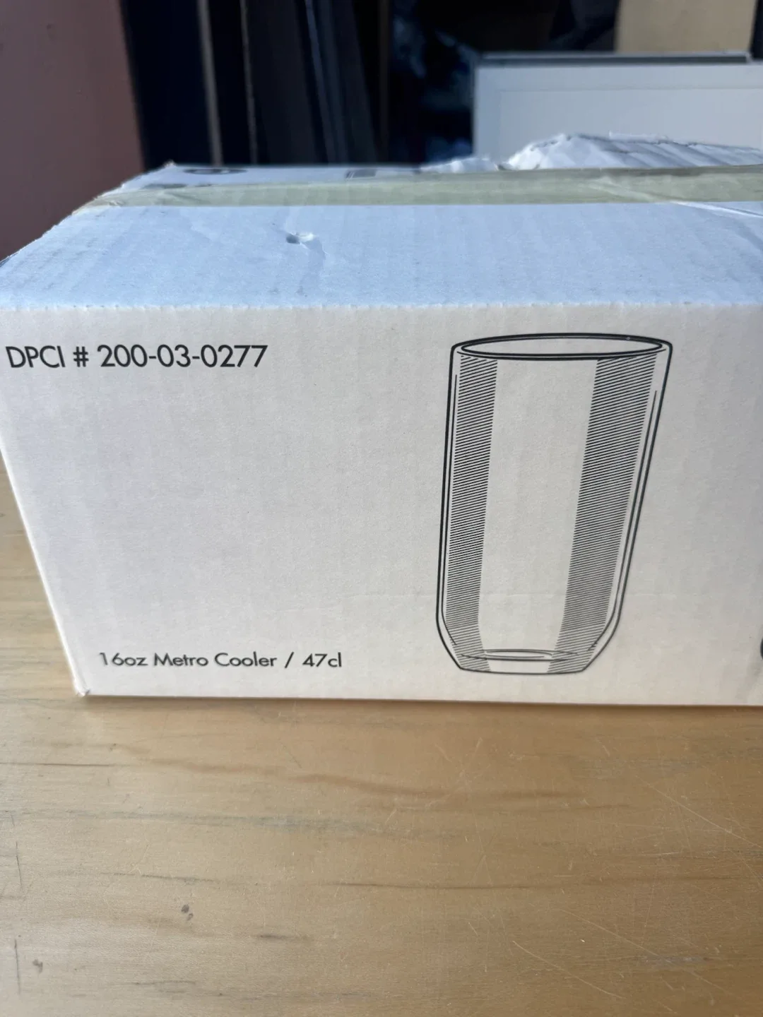 Set of 10 Metro Cooler Glasses 16oz
