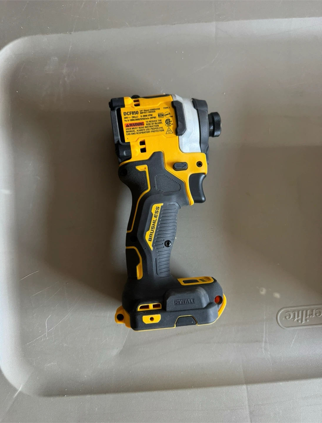 DEWALT 20V MAX Brushless Cordless Impact Driver DCF850 - photo 5