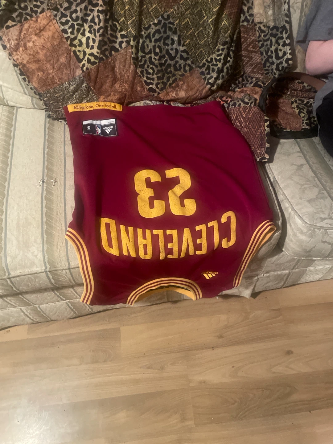 Adidas Cleveland Cavaliers LeBron James Jersey - photo 2