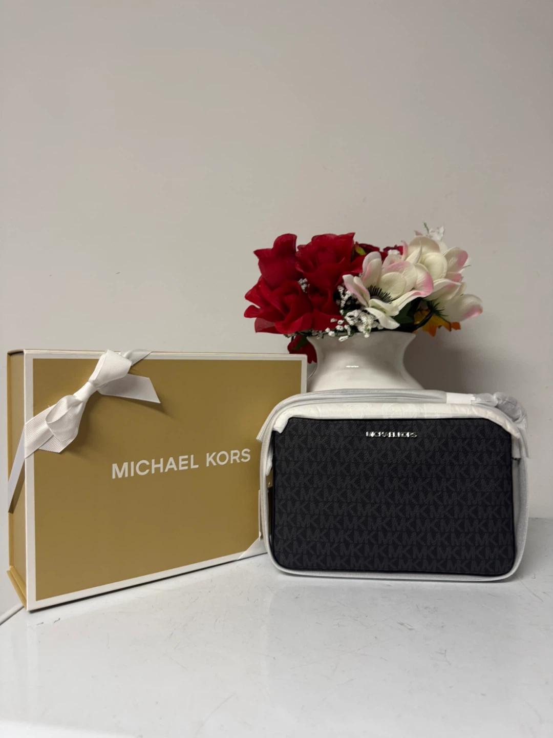 Michael Kors Logo Crossbody Bag
